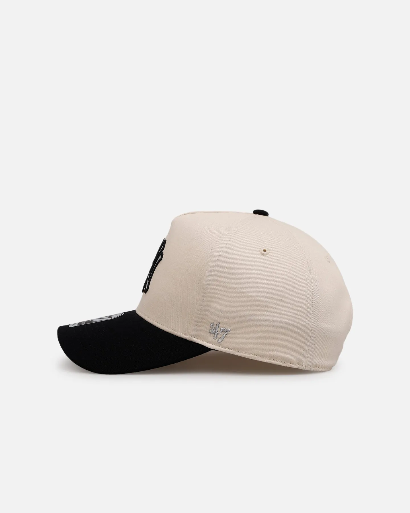 47 Brand New York Yankees 'Herringbone' 47 Offside Snapback Natural/Black