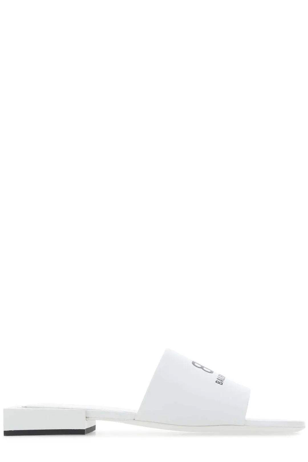 Balenciaga Box Logo Print Sandals