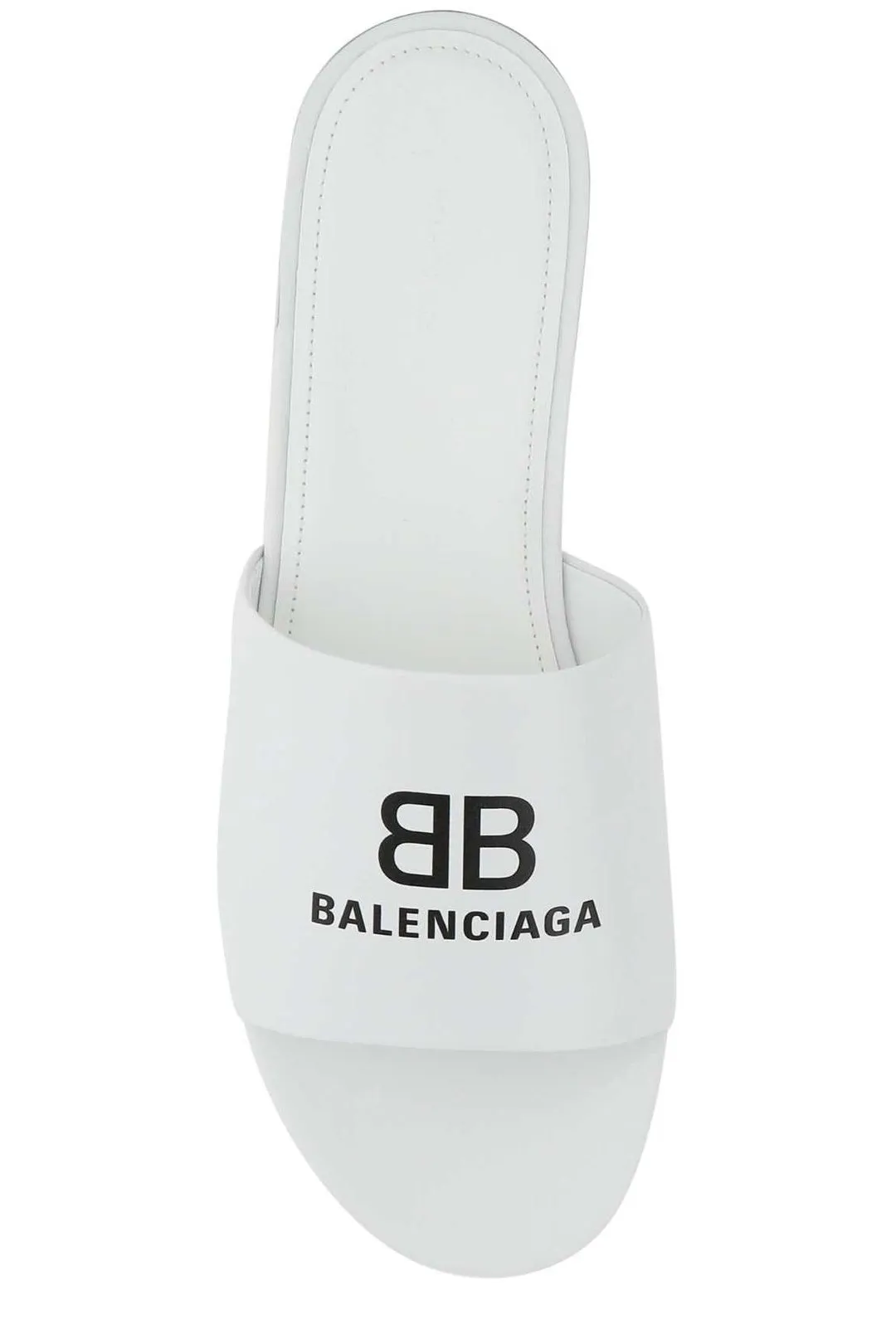 Balenciaga Box Logo Print Sandals