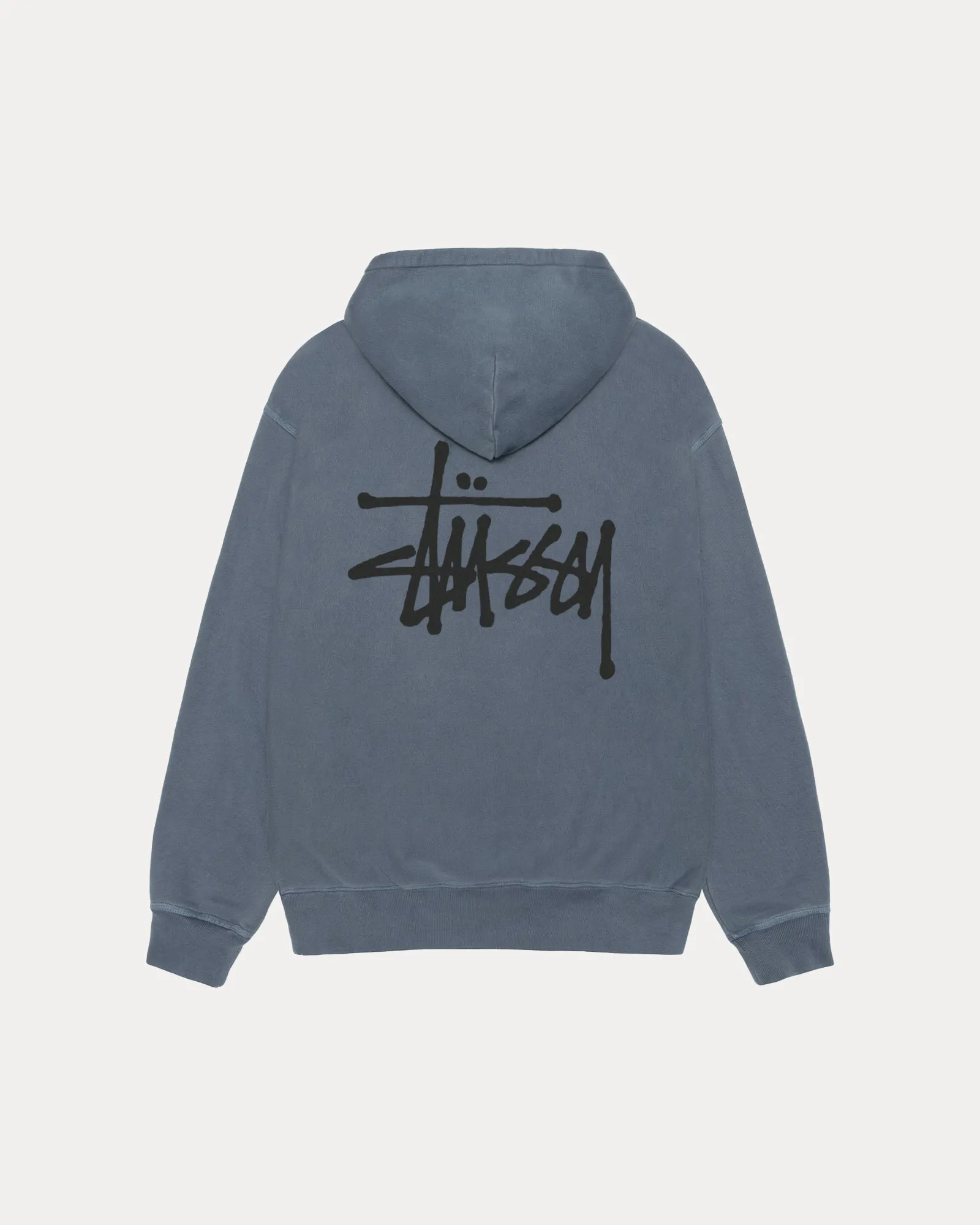 BASIC STSSY ZIP HOODIE PIGMENT DYED