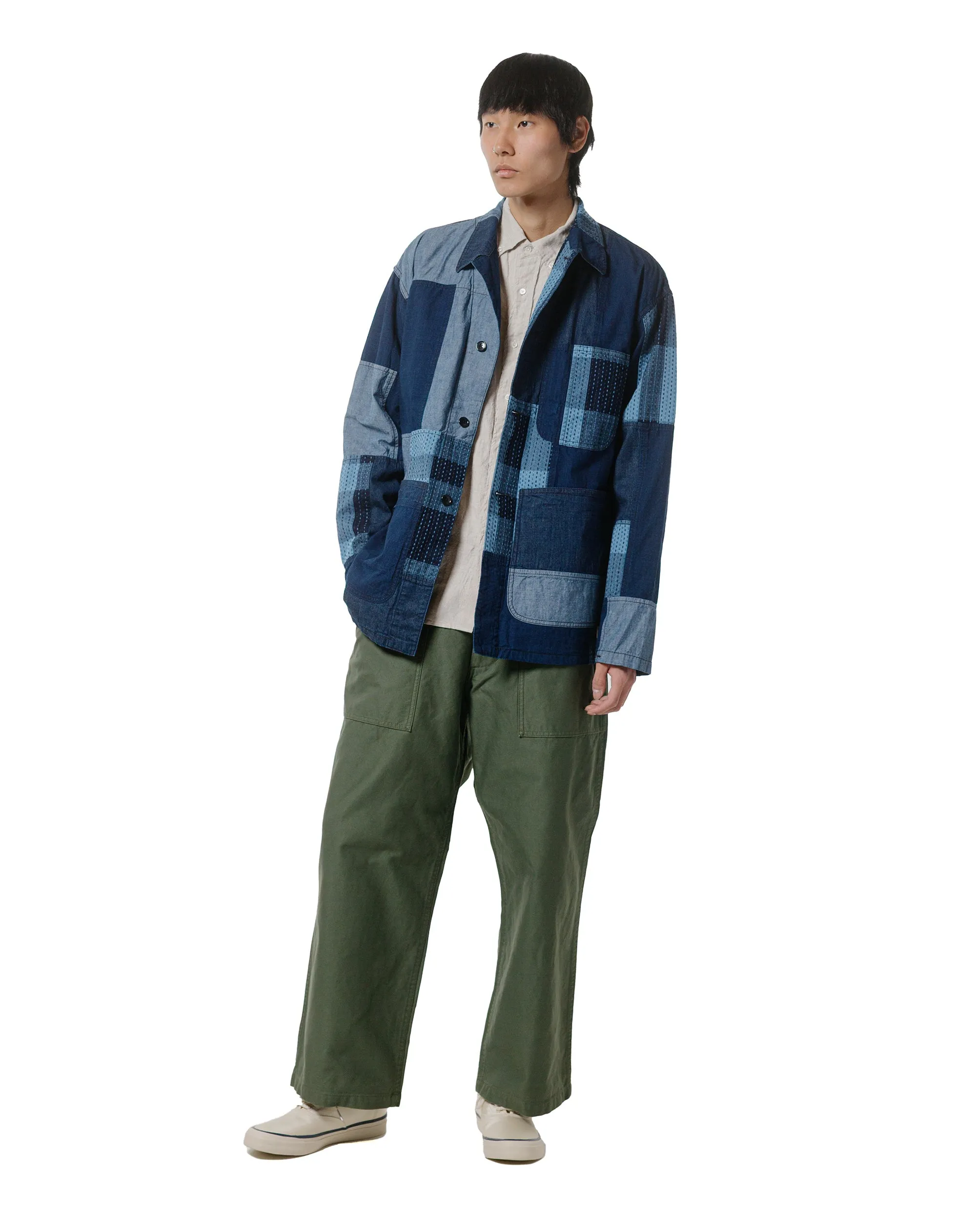 Beams Plus B.D. 1/40 Linen Chambray Natural