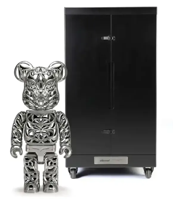 Bearbrick x Royal Selangor Special Edition Tiger 1000% Silver
