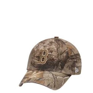 BOSTON RED SOX REALTREE CAMO 9FORTY ADJUSTABLE KHAKI