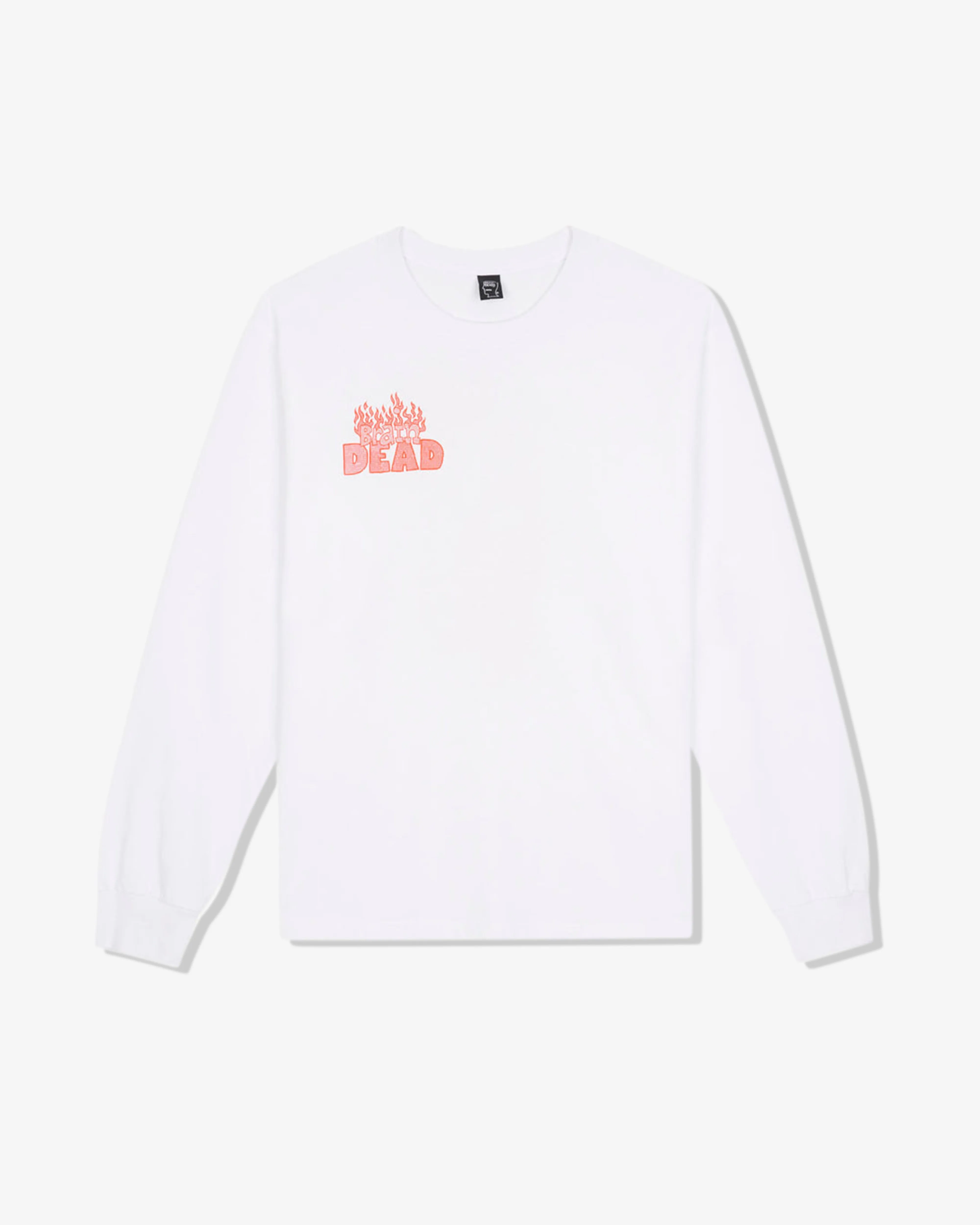 Brain Dead - Men's Judgement Long Sleeve - (White)
