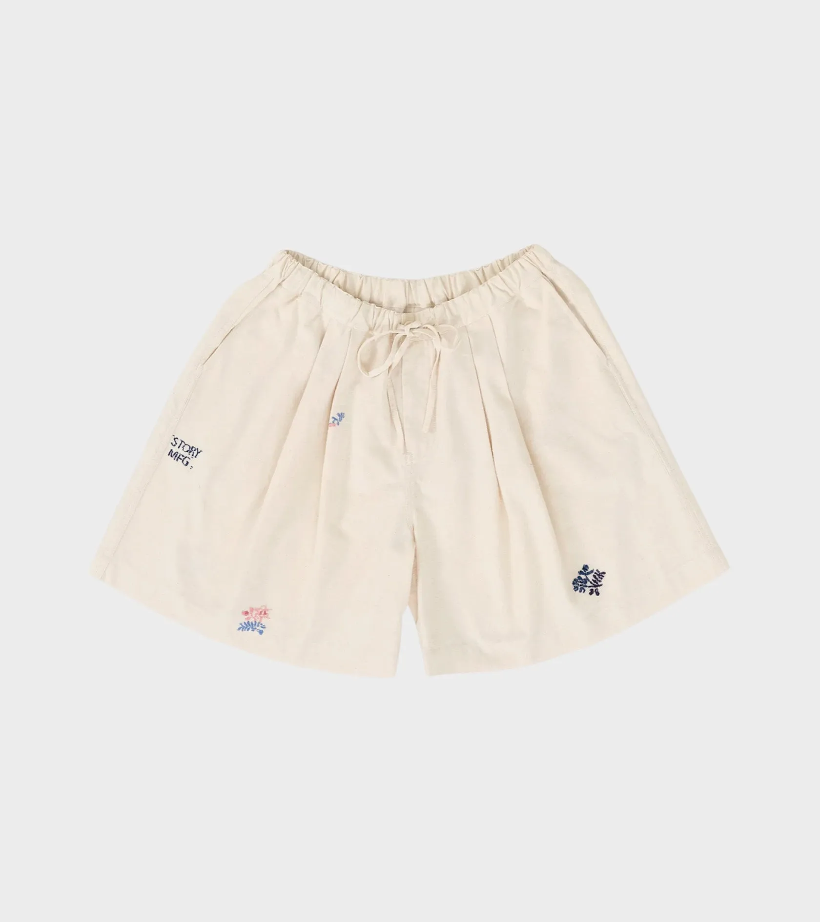 Bridge Shorts Ecru Interrupted