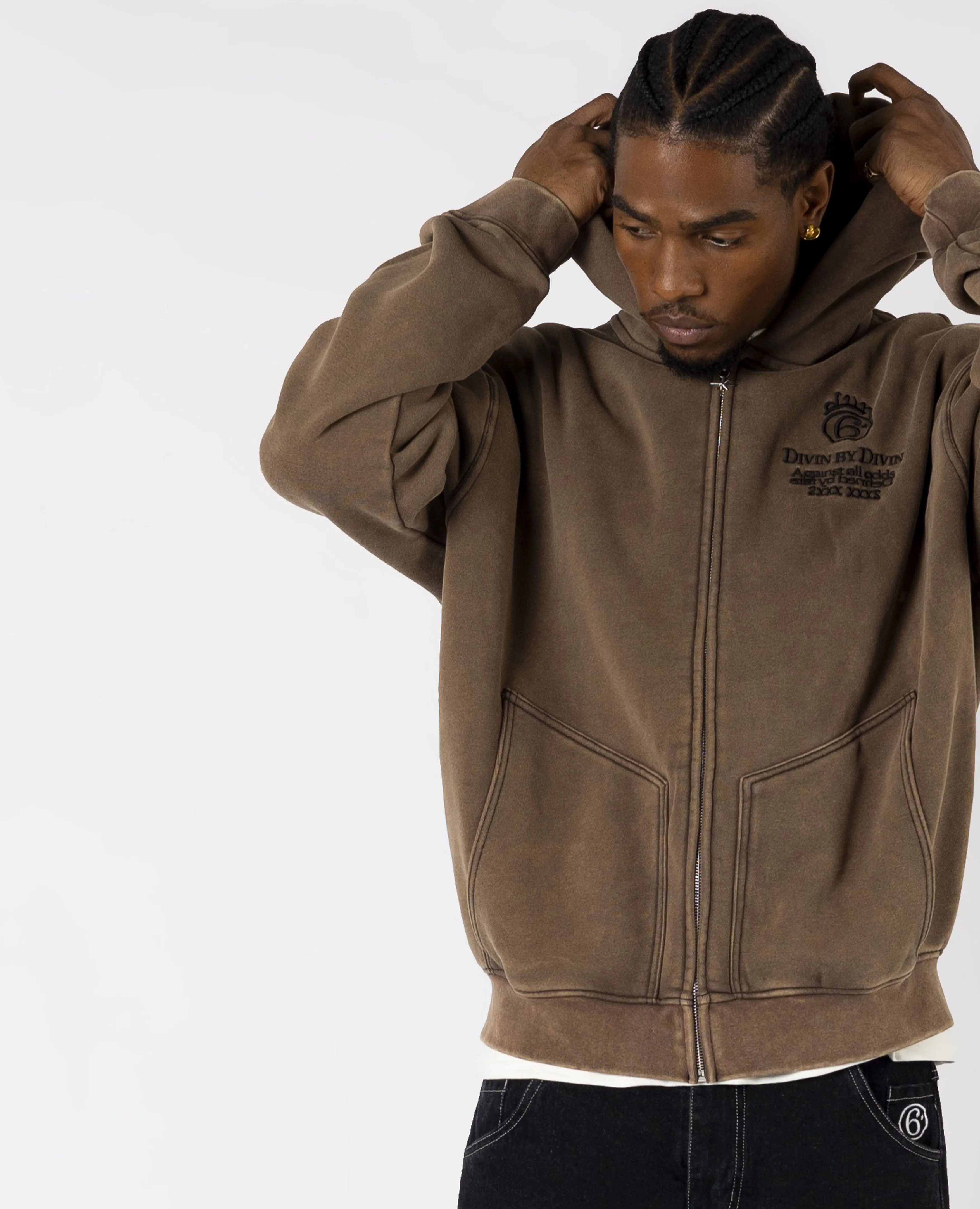 BROWN SHARP 6STARS ZIP