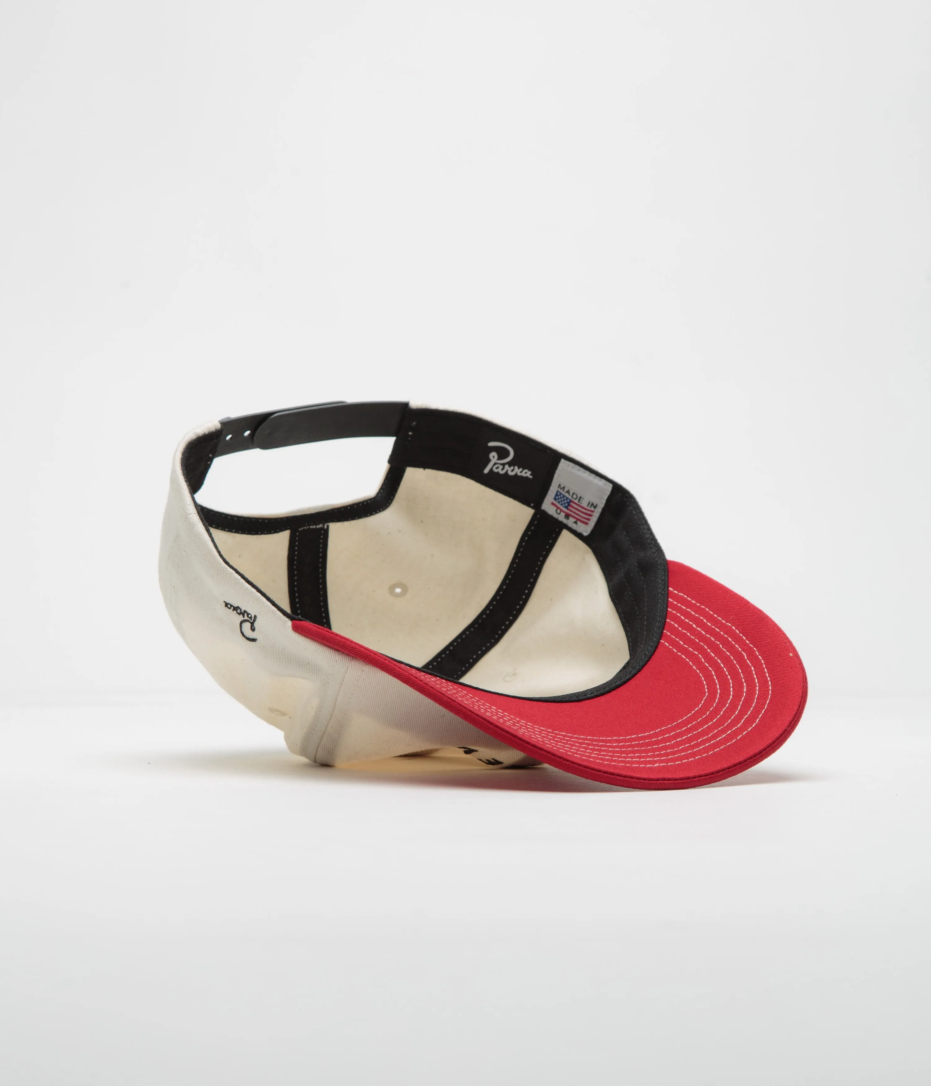 by Parra Big News Cap - Dark Red