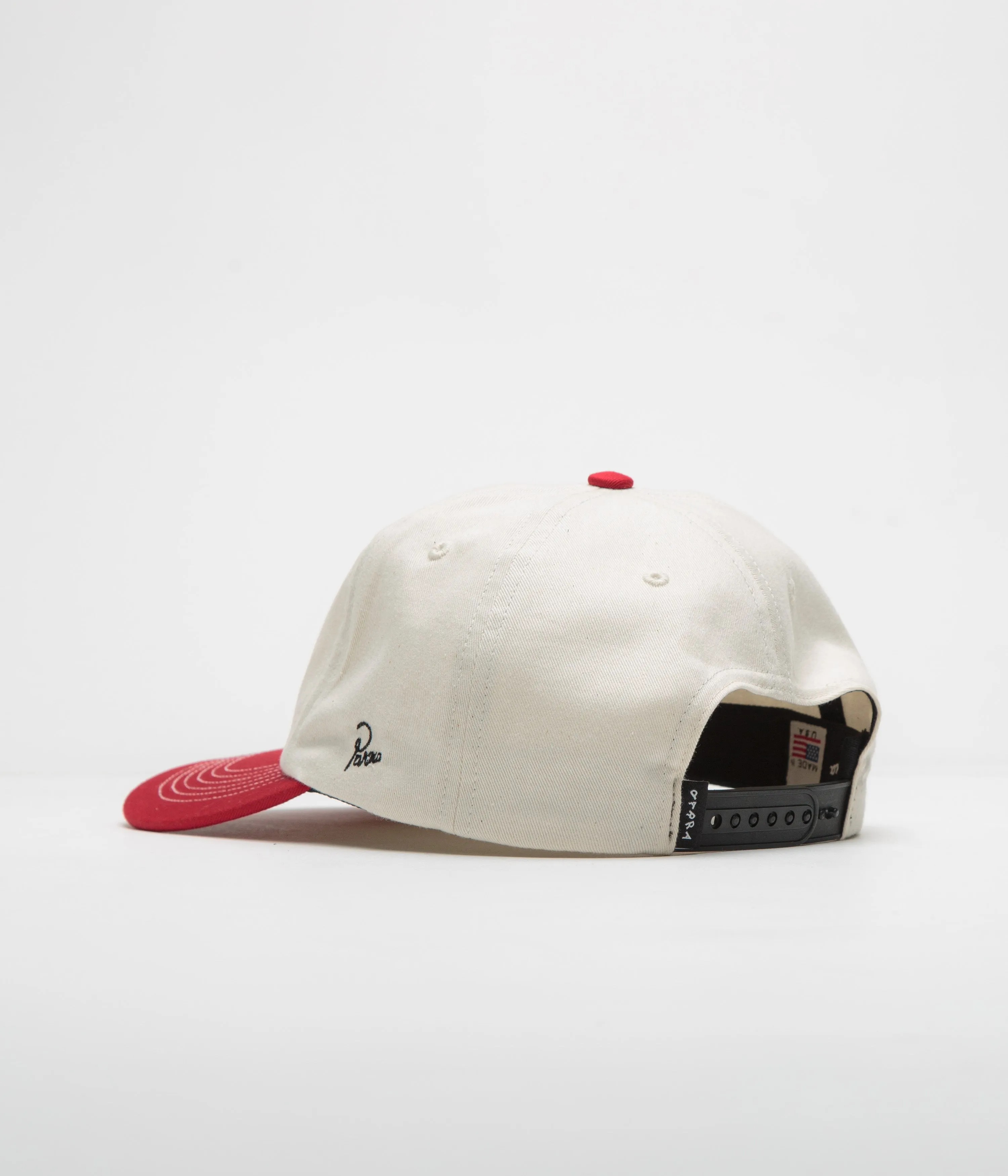 by Parra Big News Cap - Dark Red