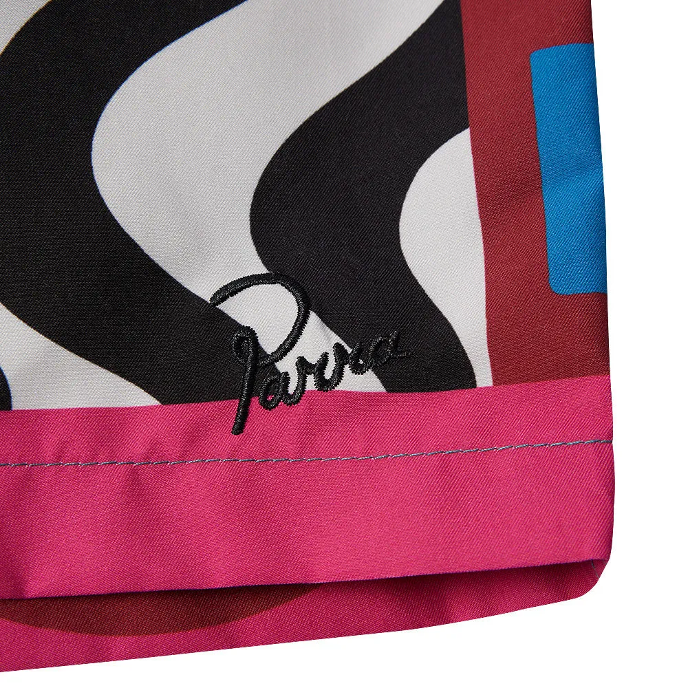 BY PARRA DISTORTED WATER SWIM SHORTS // MULTI