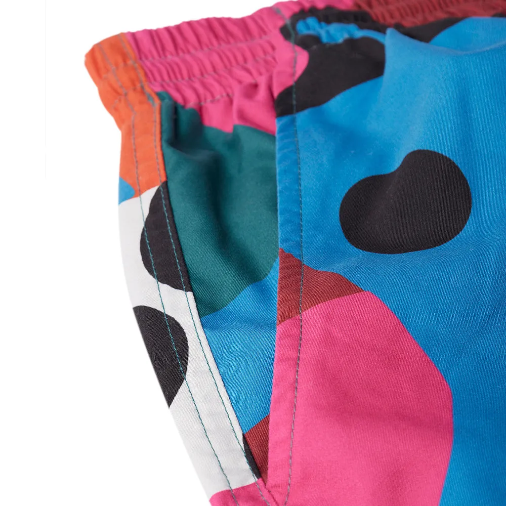 BY PARRA DISTORTED WATER SWIM SHORTS // MULTI