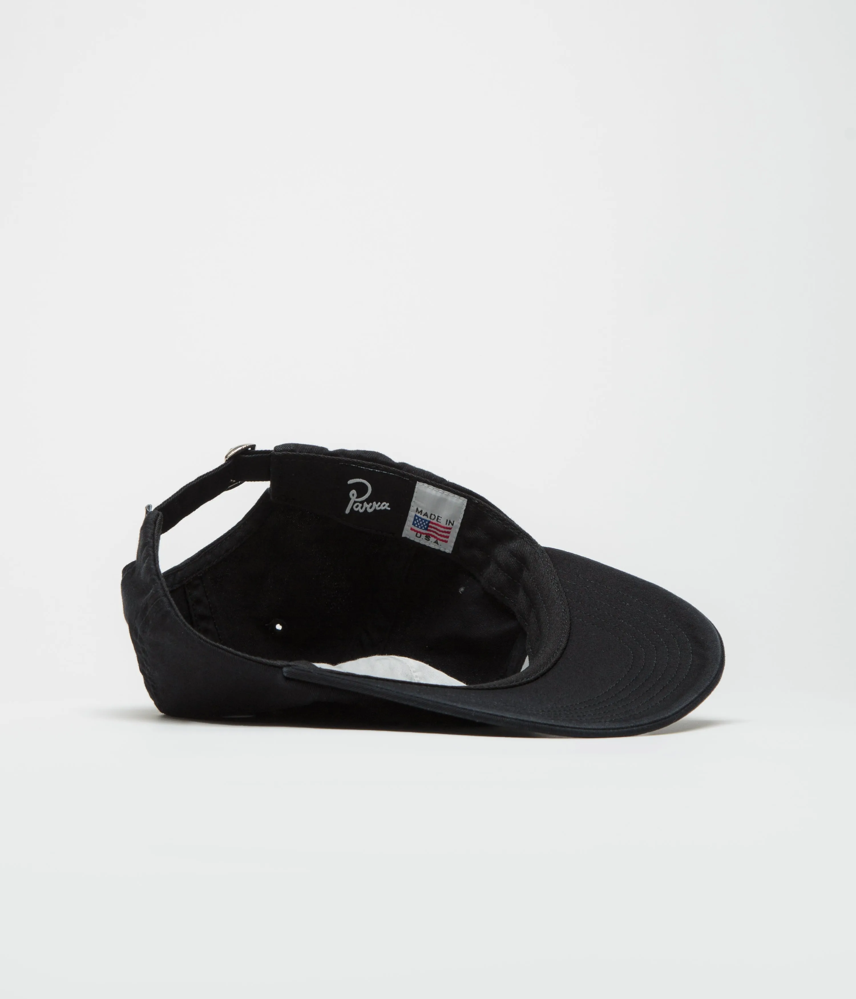 by Parra Mid Career Cap - Black