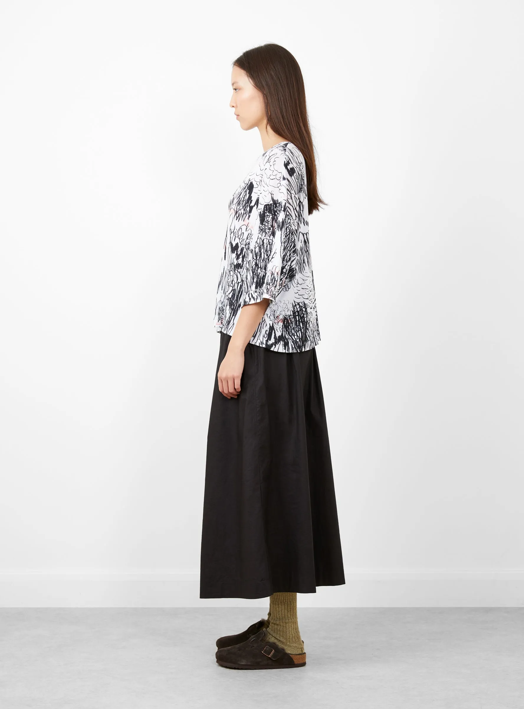 Cache Cache Top Black & White