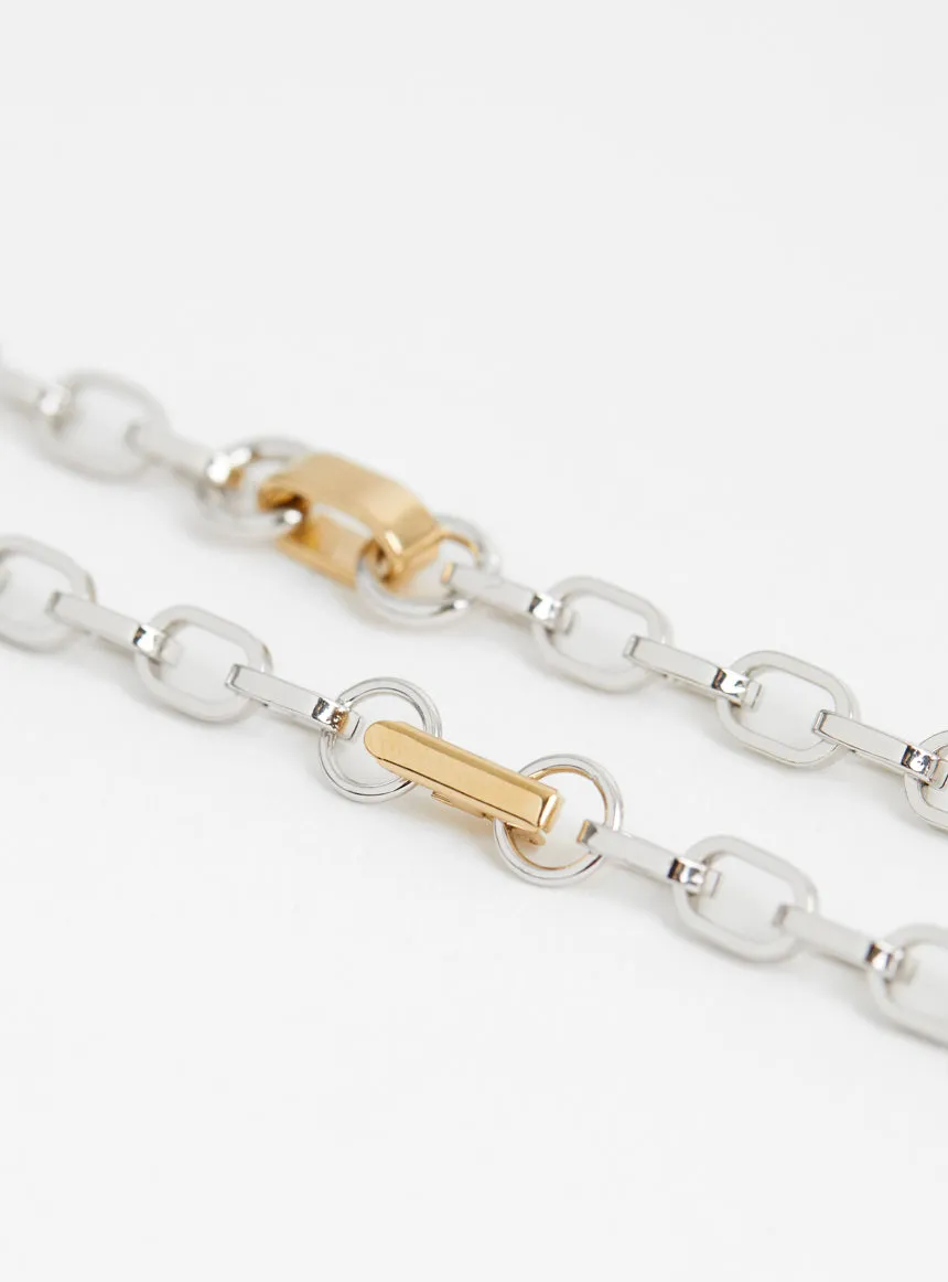 Centa Necklace Silver/Gold