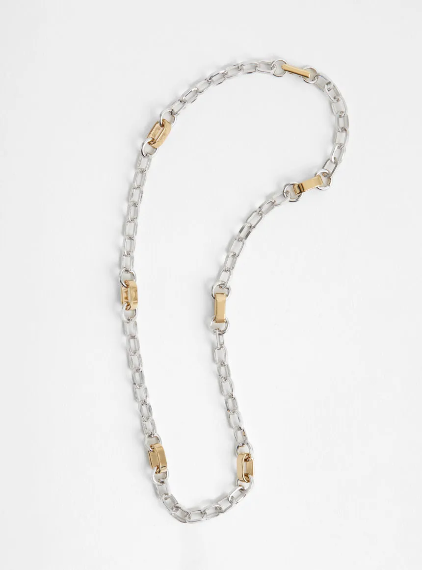 Centa Necklace Silver/Gold