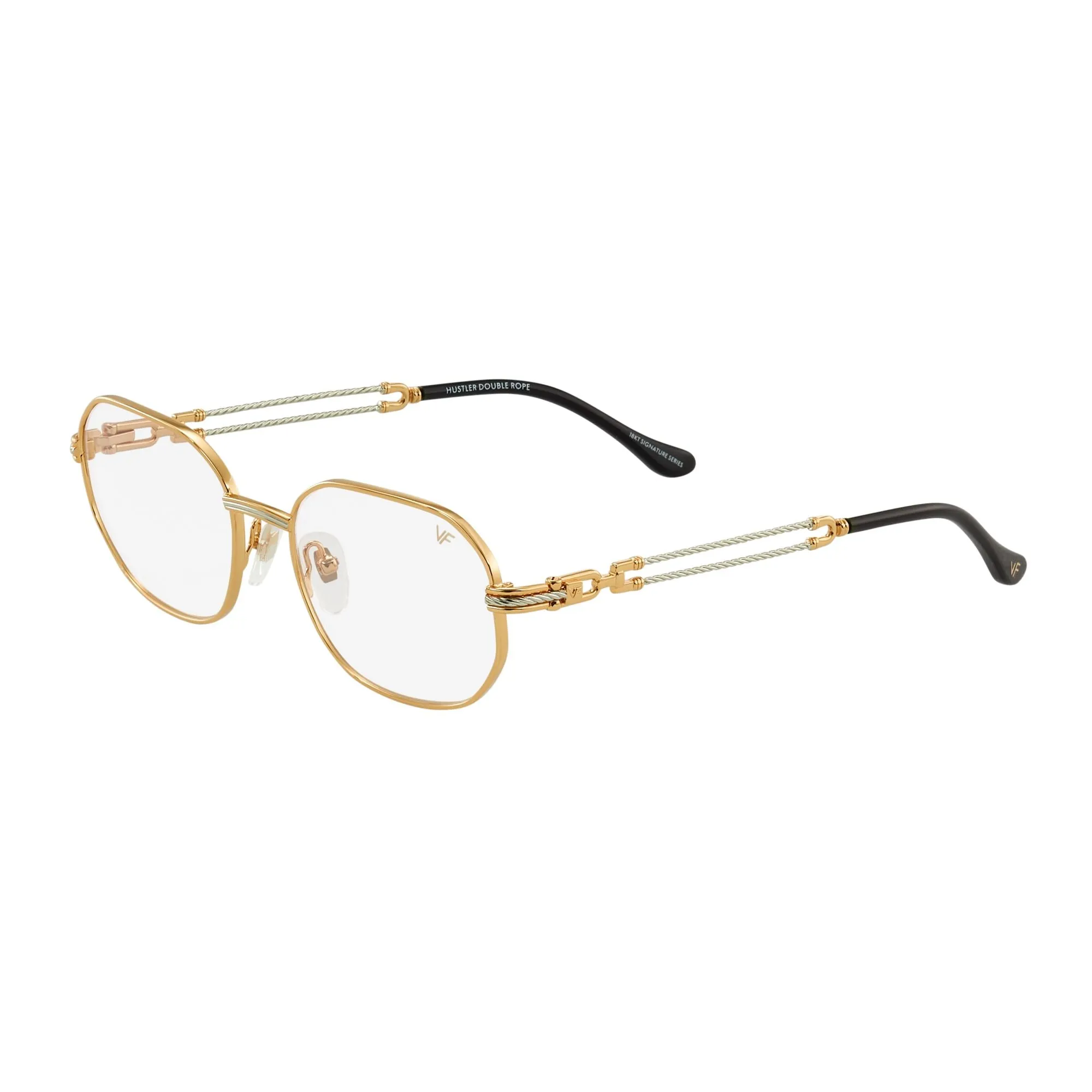 Detroit Player XL Double Rope Edition 18KT Two-Tone Gold