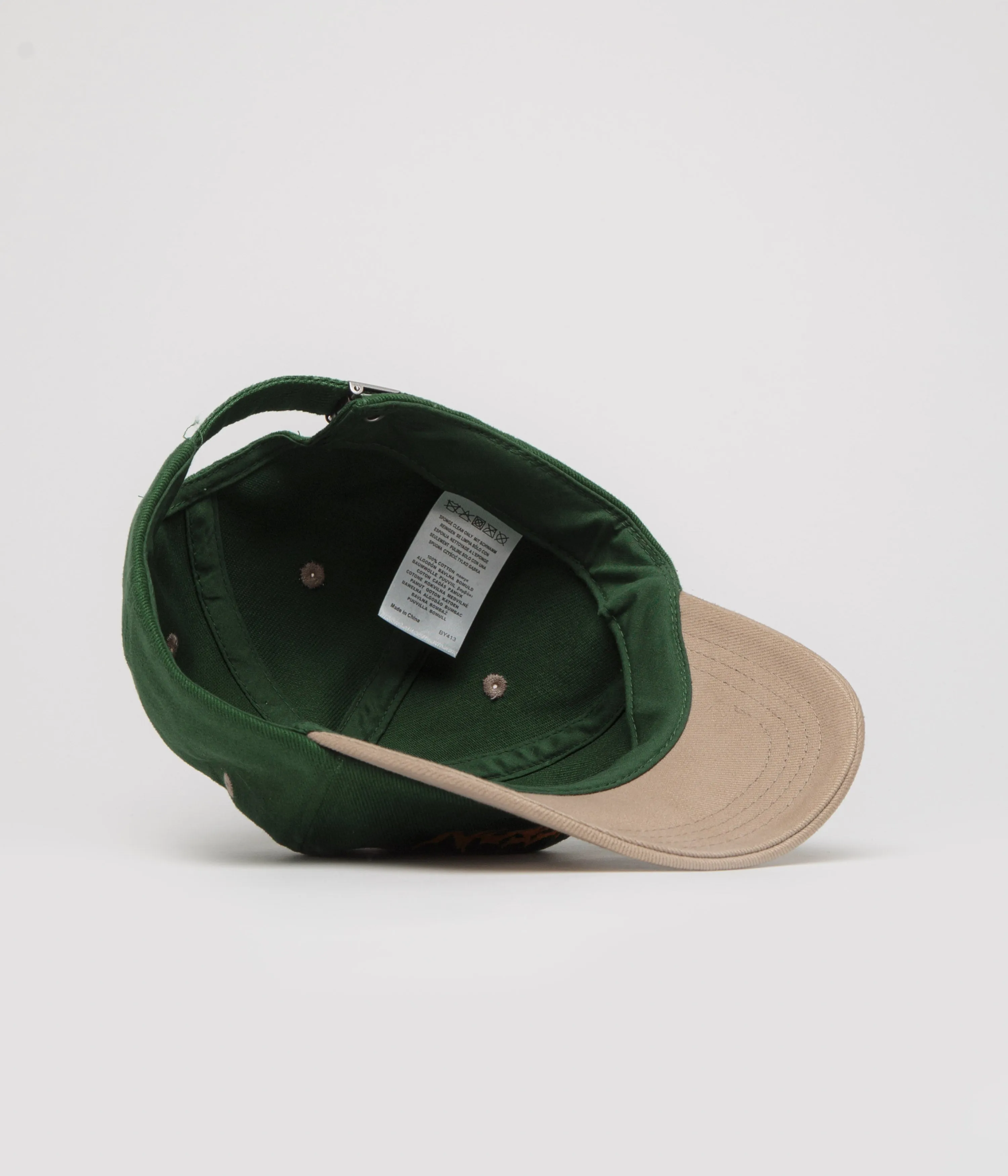 Dungeon Brushed Canvas Cap - Green Taupe / Copper