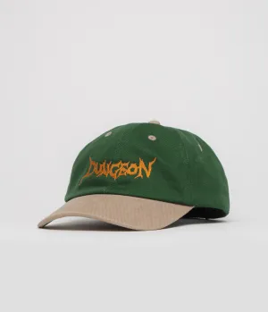 Dungeon Brushed Canvas Cap - Green Taupe / Copper
