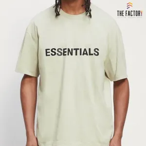 Fear of God Essentials 3D Logo Tee - Sage