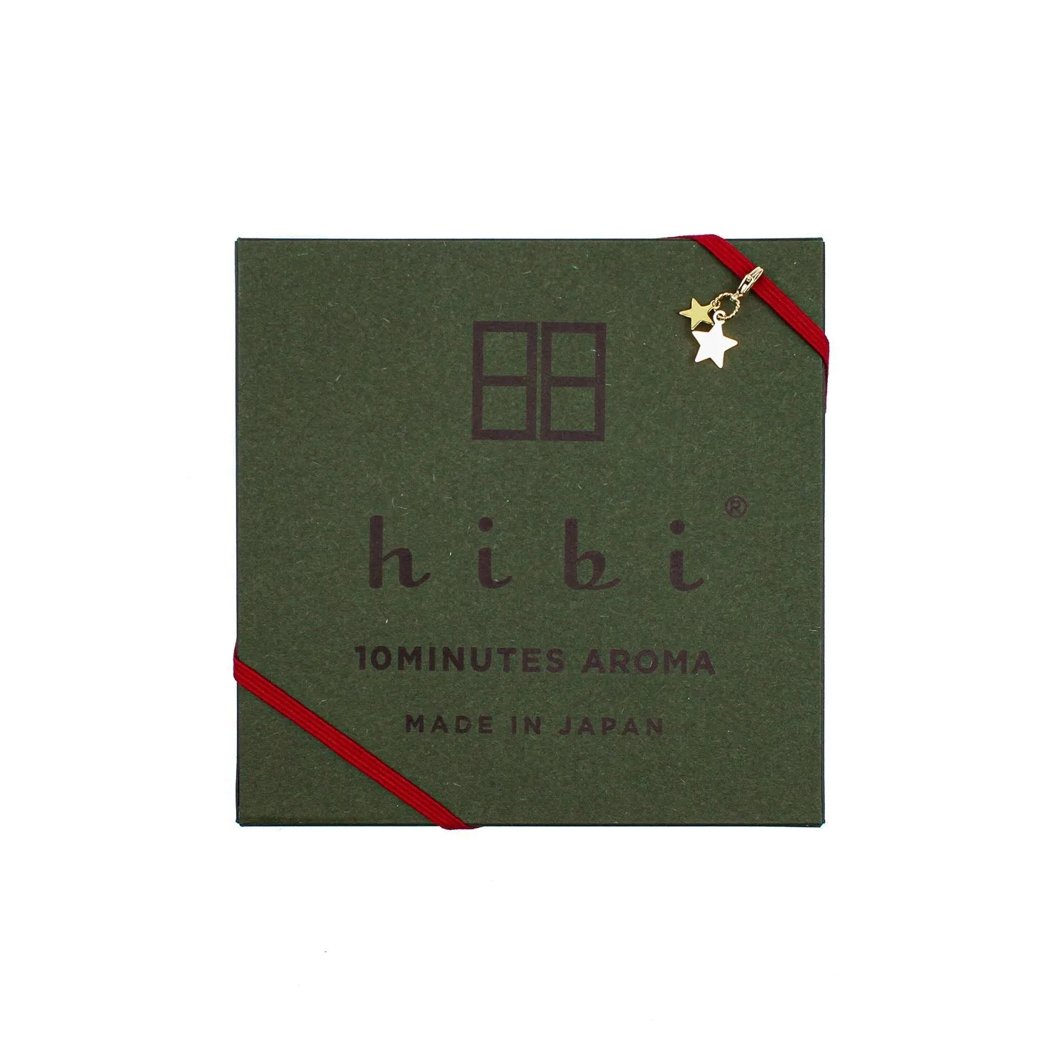 Hibi Incense Herb Fragrance Gift Box of 3 Green (Lavender. Ylang Ylang. Olive) Made In Japan