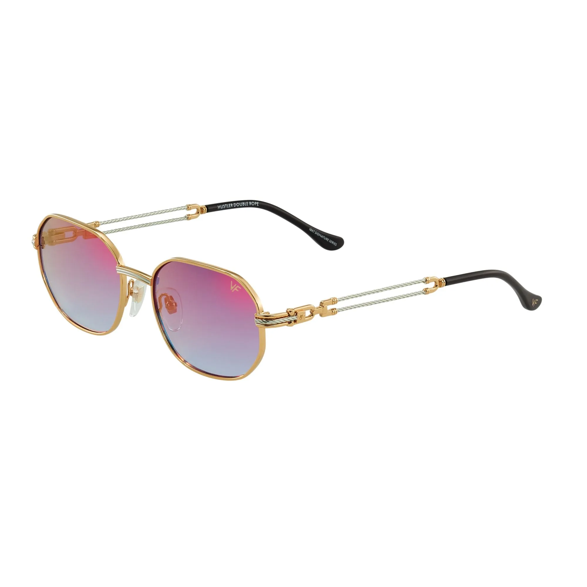 Hustler Double Rope Edition 18KT Two-Tone Gold