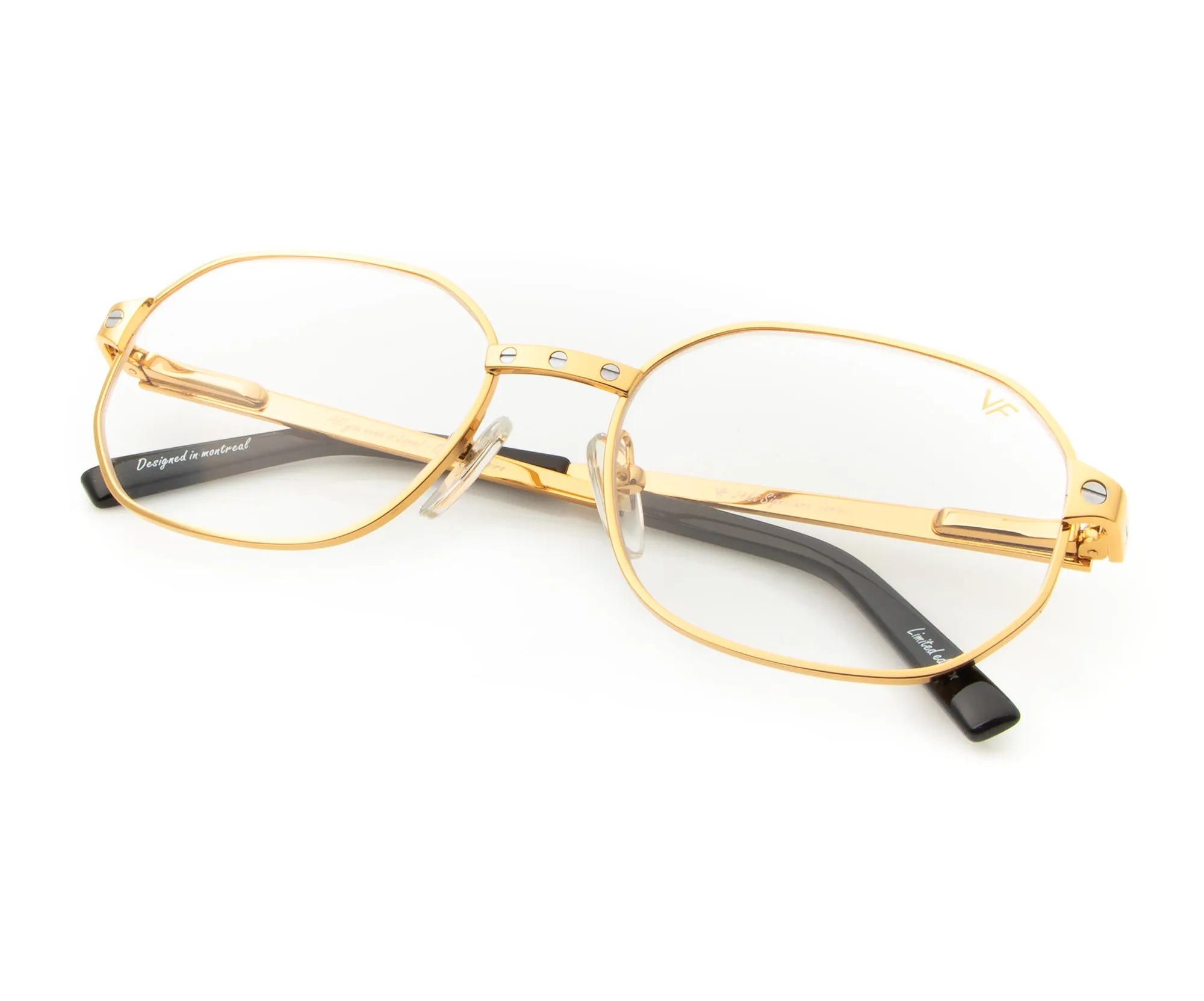 Hustler Love Collection 24KT Two-Tone Yellow Gold