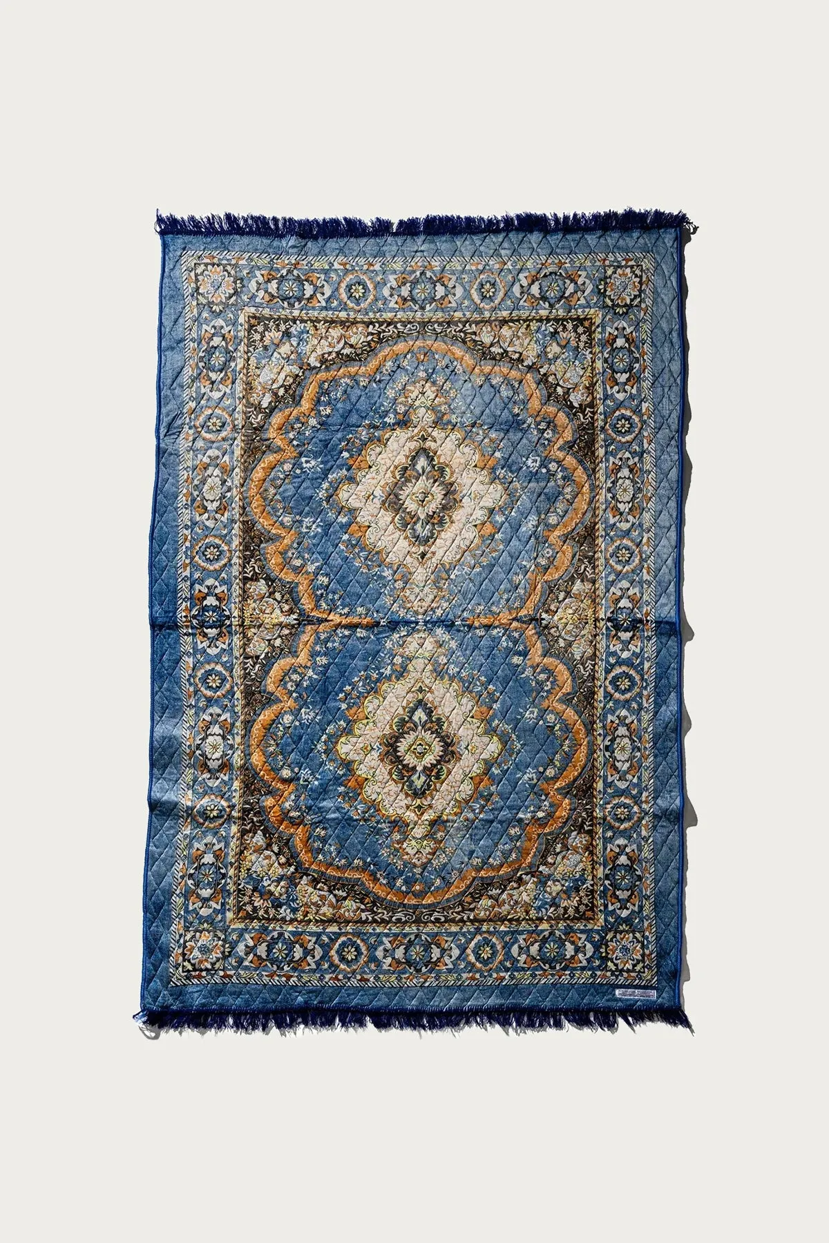 Indian Festival Rug - Blue