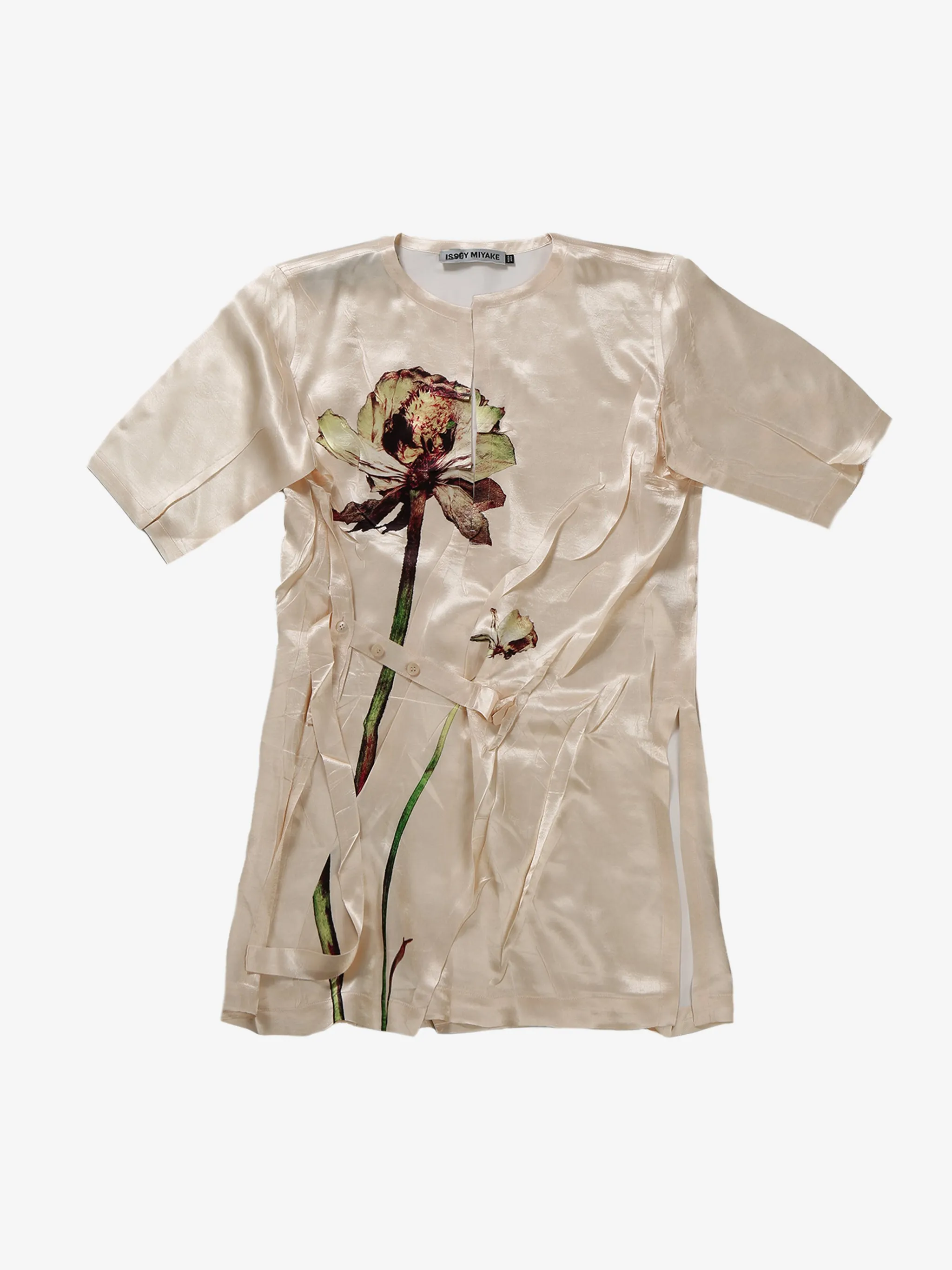 ISSEY MIYAKE - Women Pressed Flora Shirt
