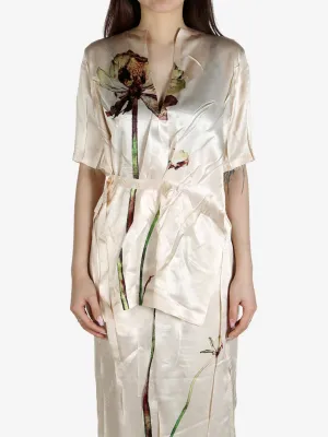 ISSEY MIYAKE - Women Pressed Flora Shirt