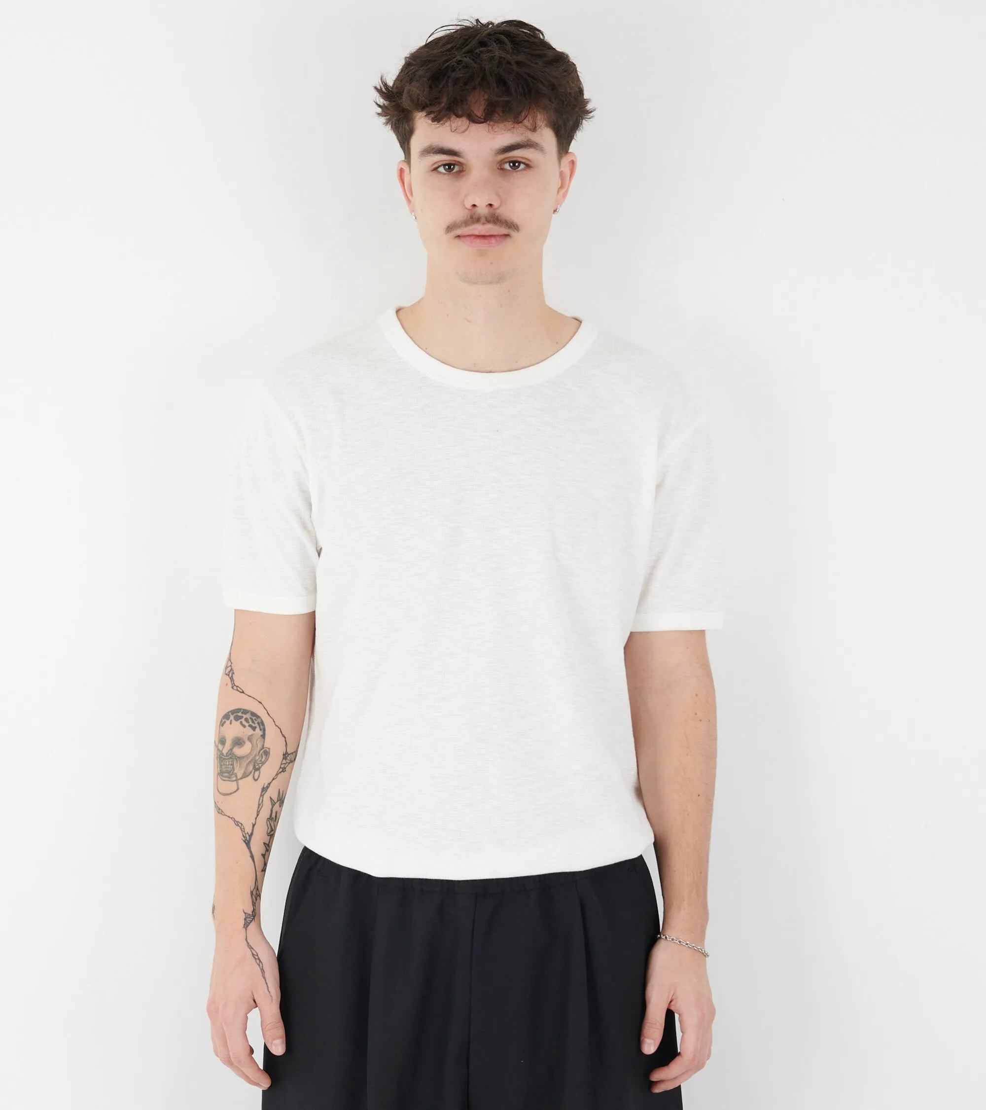 Jagger Waffle T-shirt White
