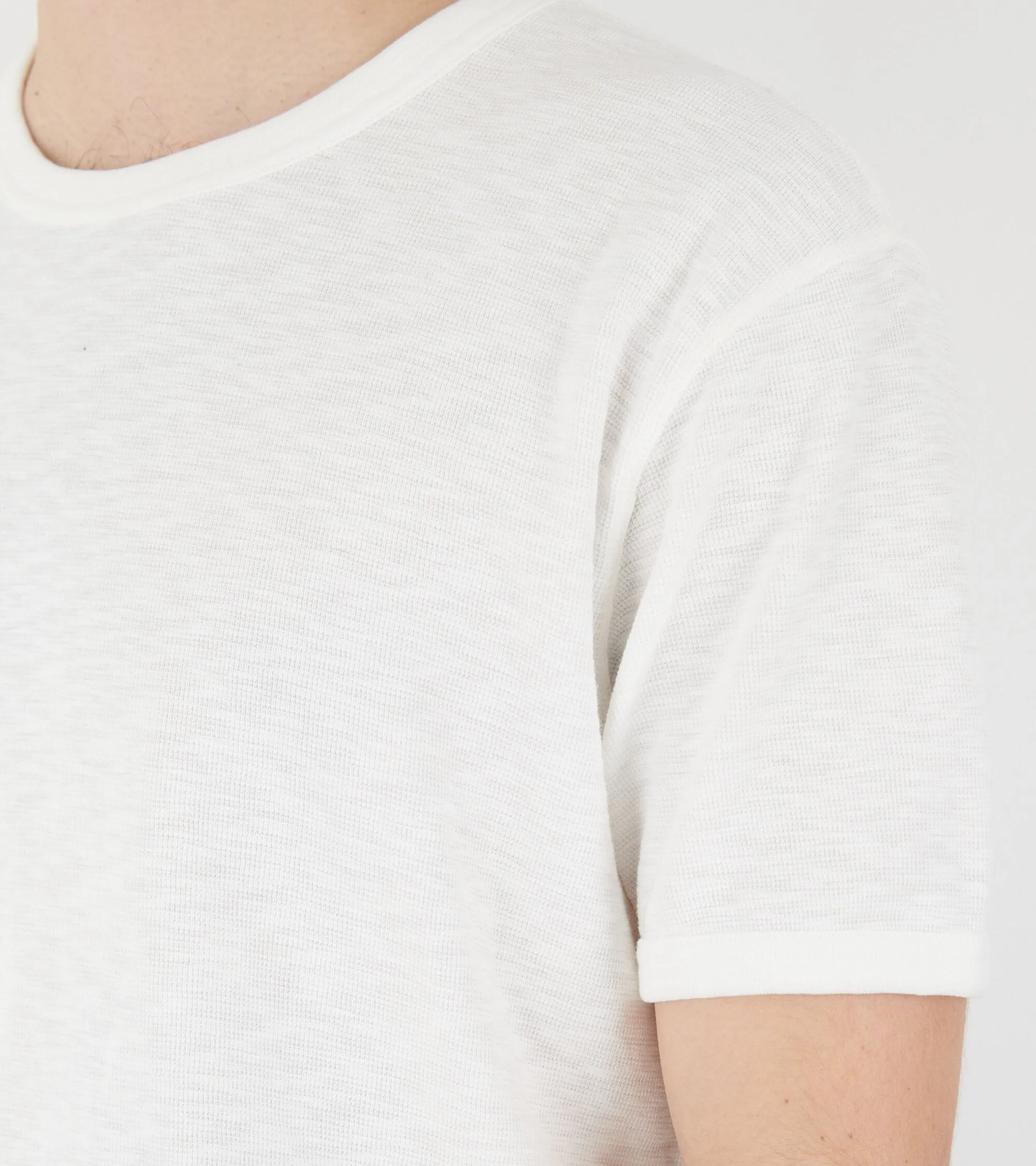 Jagger Waffle T-shirt White