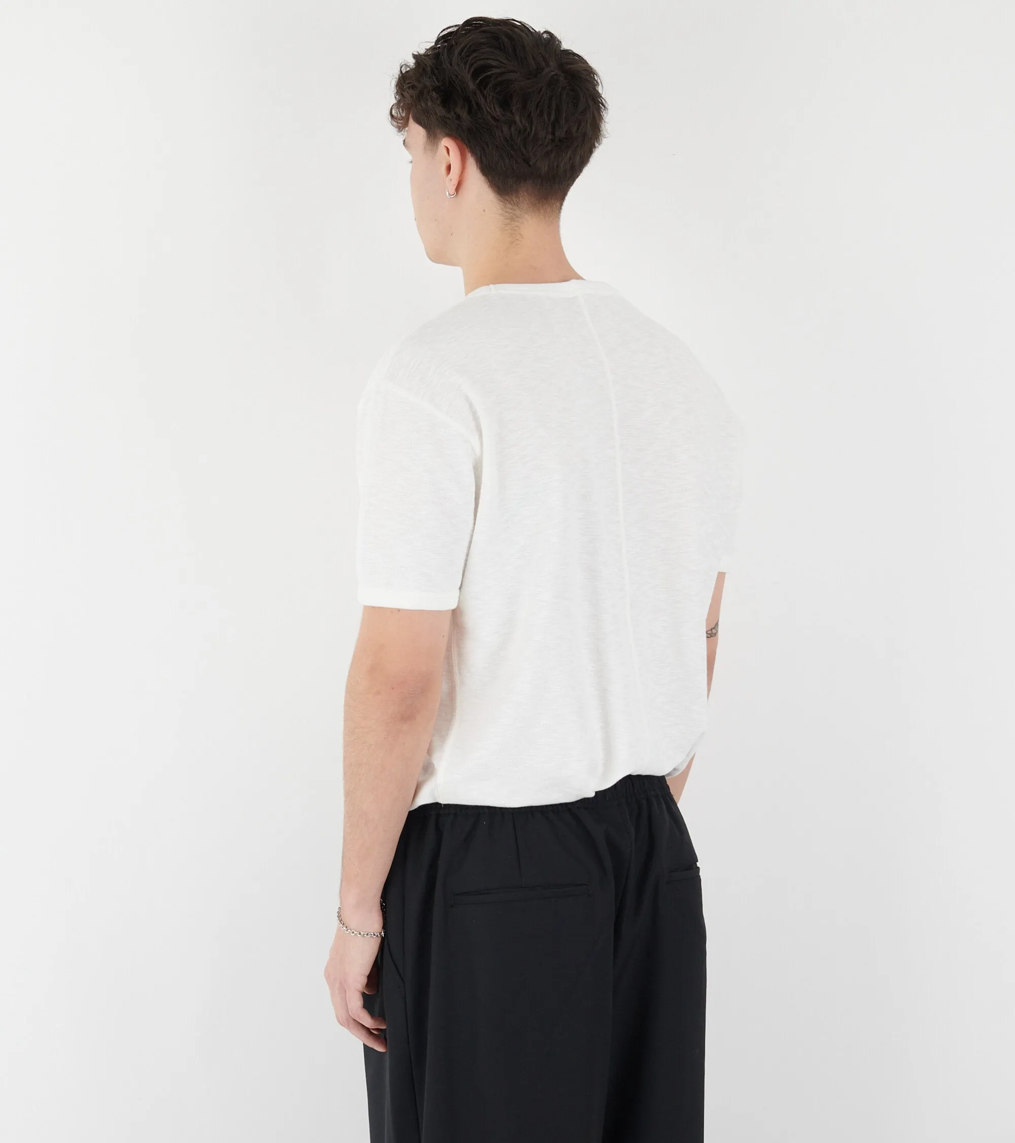 Jagger Waffle T-shirt White