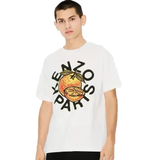 Kenzo Big Orange Fruit T-Shirt (White)
