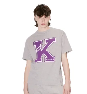 Kenzo College Varsity K T-Shirt (Grey)
