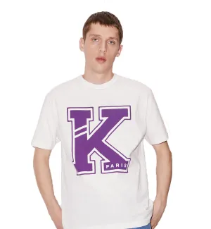 Kenzo College Varsity K T-Shirt (White)