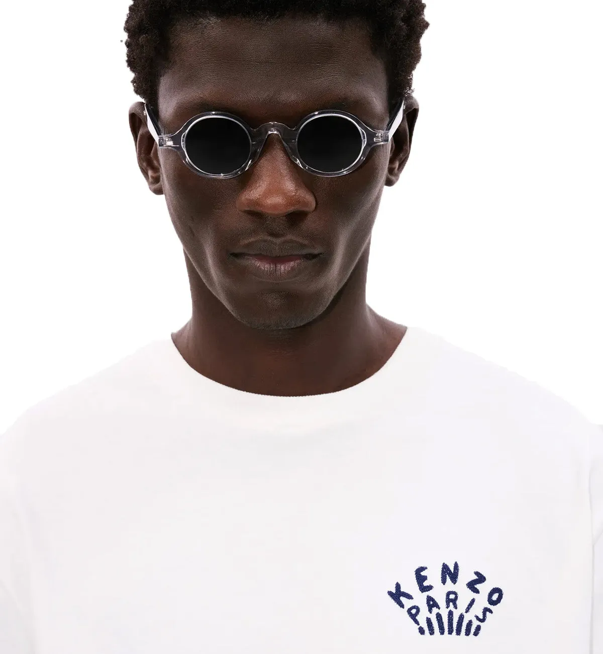 Kenzo Embroidered Dragonflies T-Shirt (White)