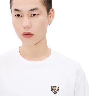 Kenzo Embroidered Little Happy Tiger T-Shirt (White)