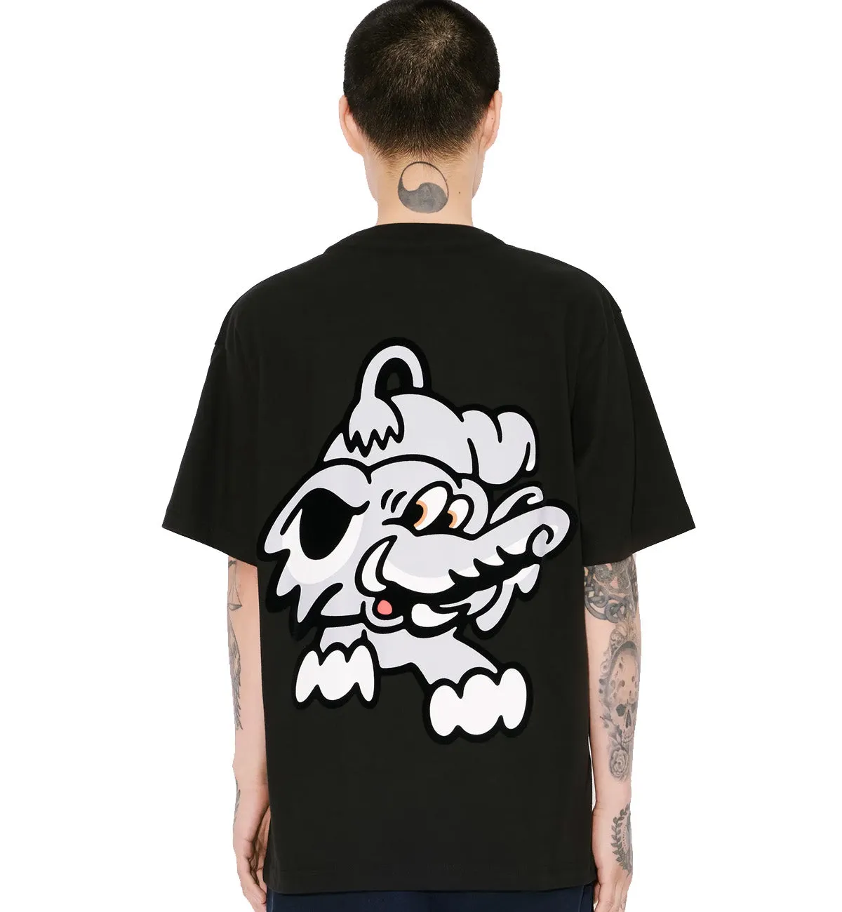 Kenzy by Vendy Oversized T-Shirt (Black)