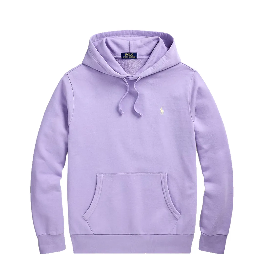 LOOPBACK FLEECE HOODIE PURPLE
