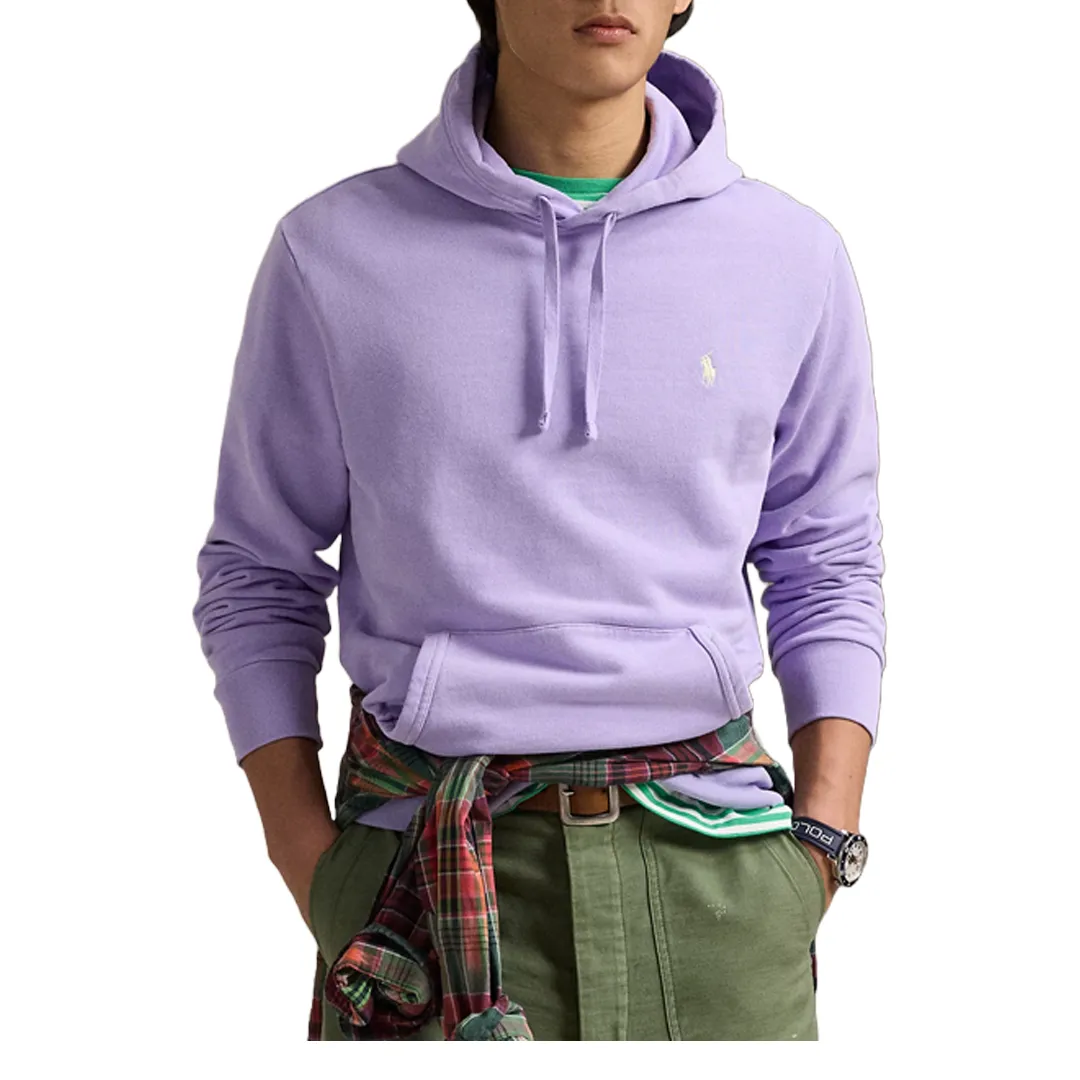 LOOPBACK FLEECE HOODIE PURPLE