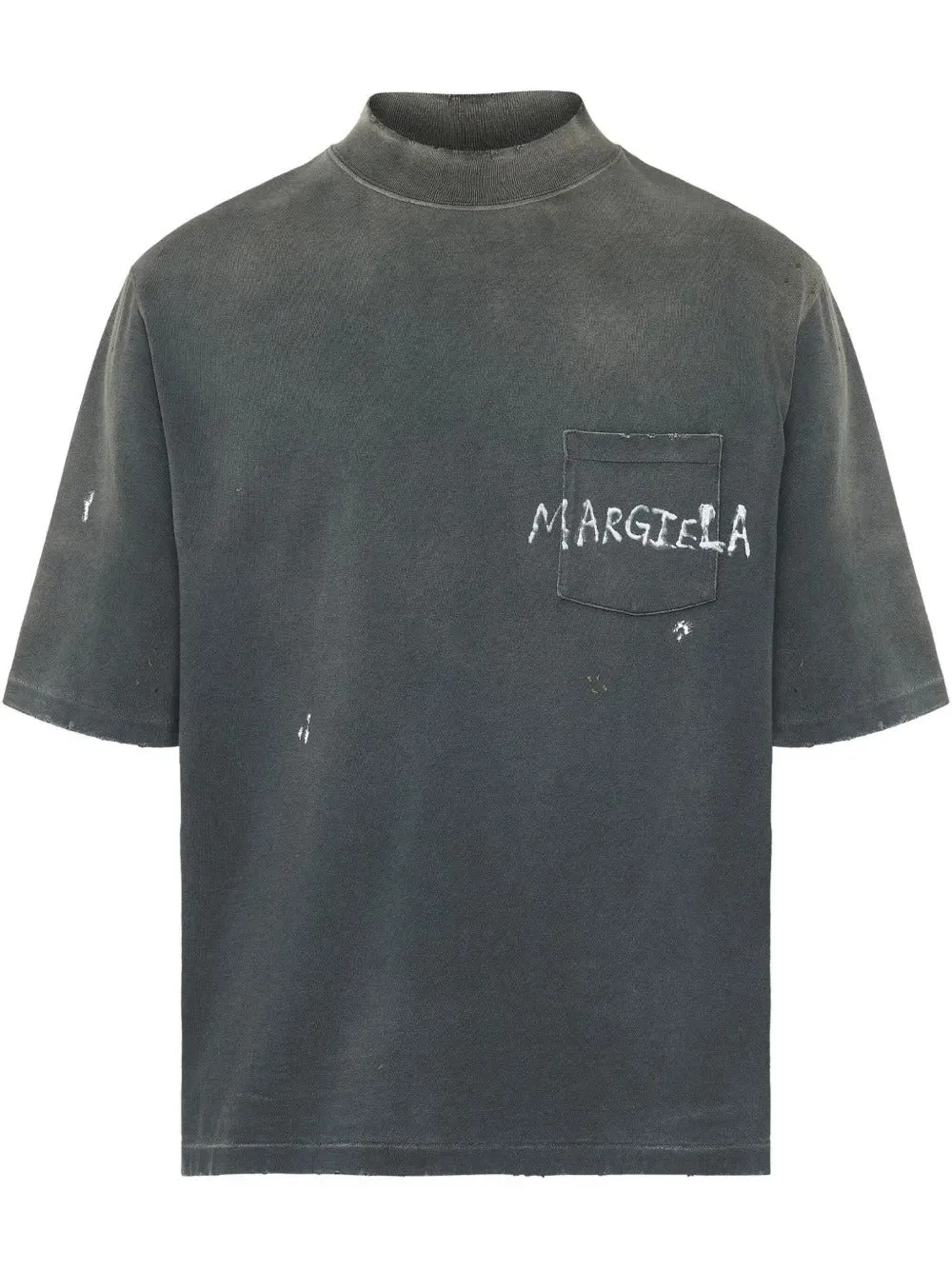MAISON MARGIELA - Men Short Sleeve Cotton Jersey T-Shirt