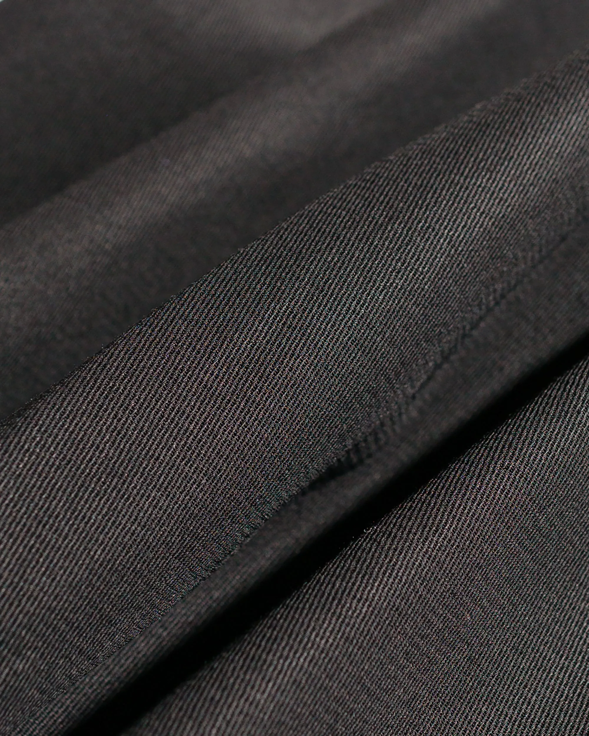 MARKAWARE Triple Pleated Easy Trousers Organic Giza Voile Yarn Twill Black