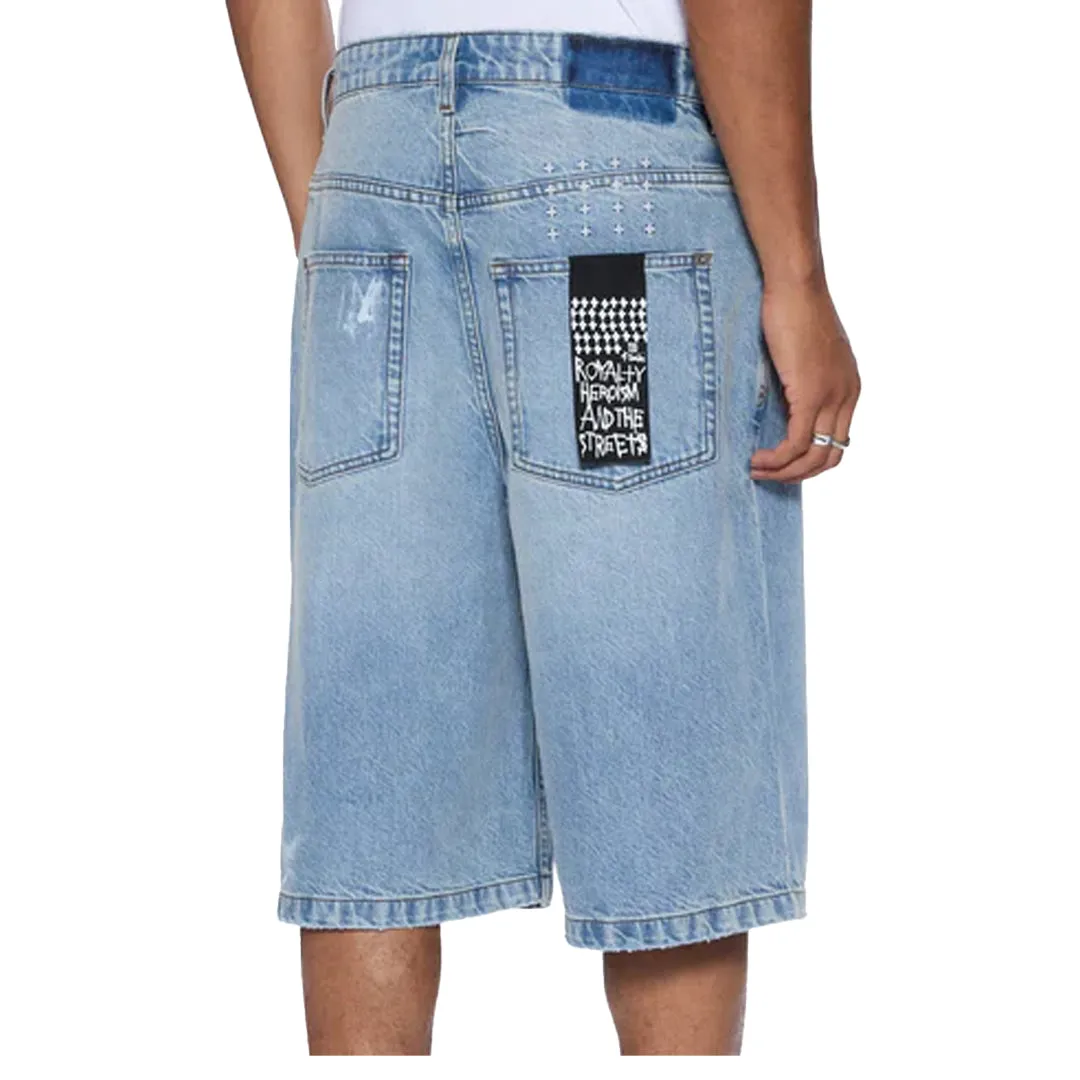 MAXX SHORT PAINTER BLUE