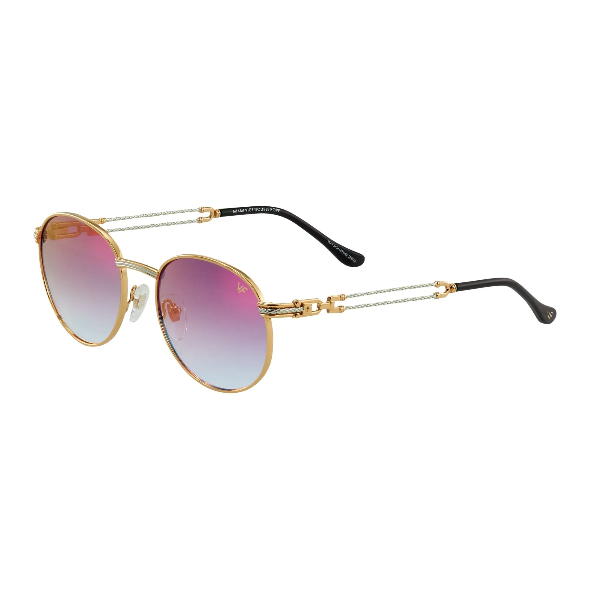 Miami Vice Double Rope Edition 18KT Two-Tone Gold