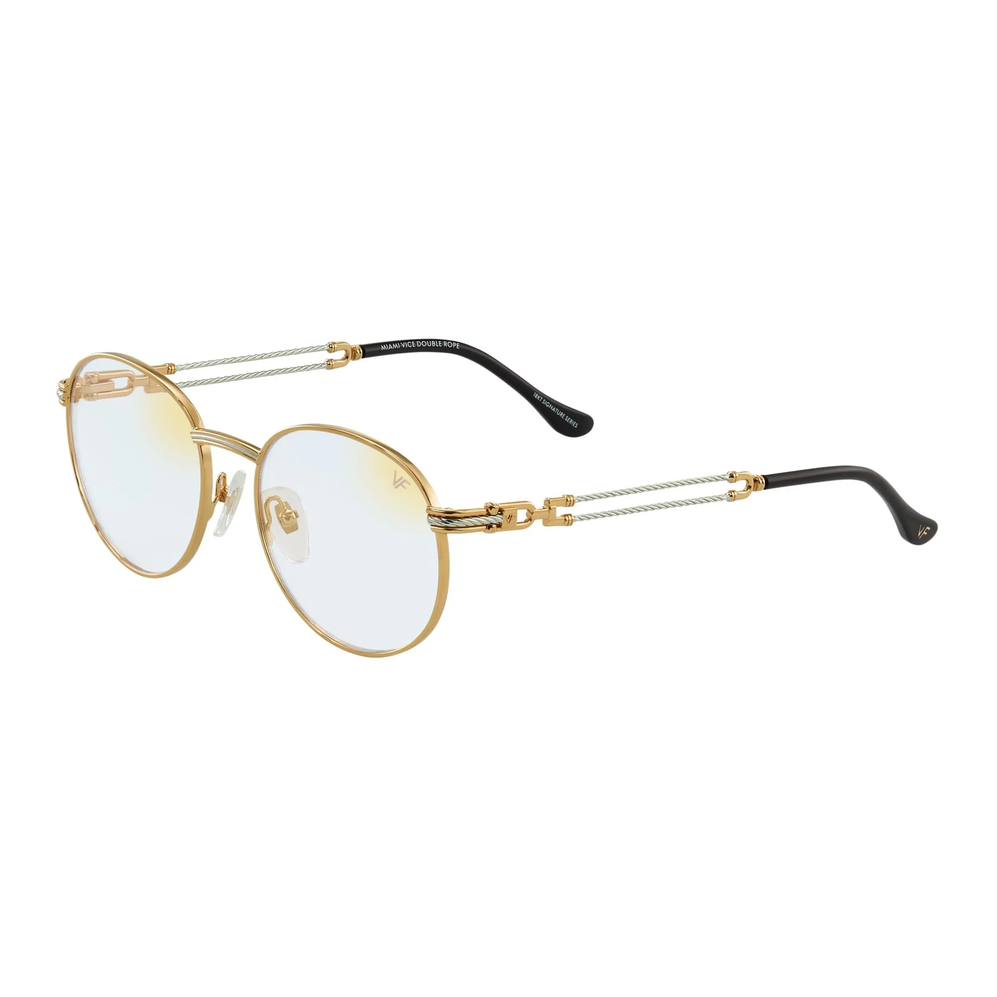 Miami Vice Double Rope Edition 18KT Two-Tone Gold