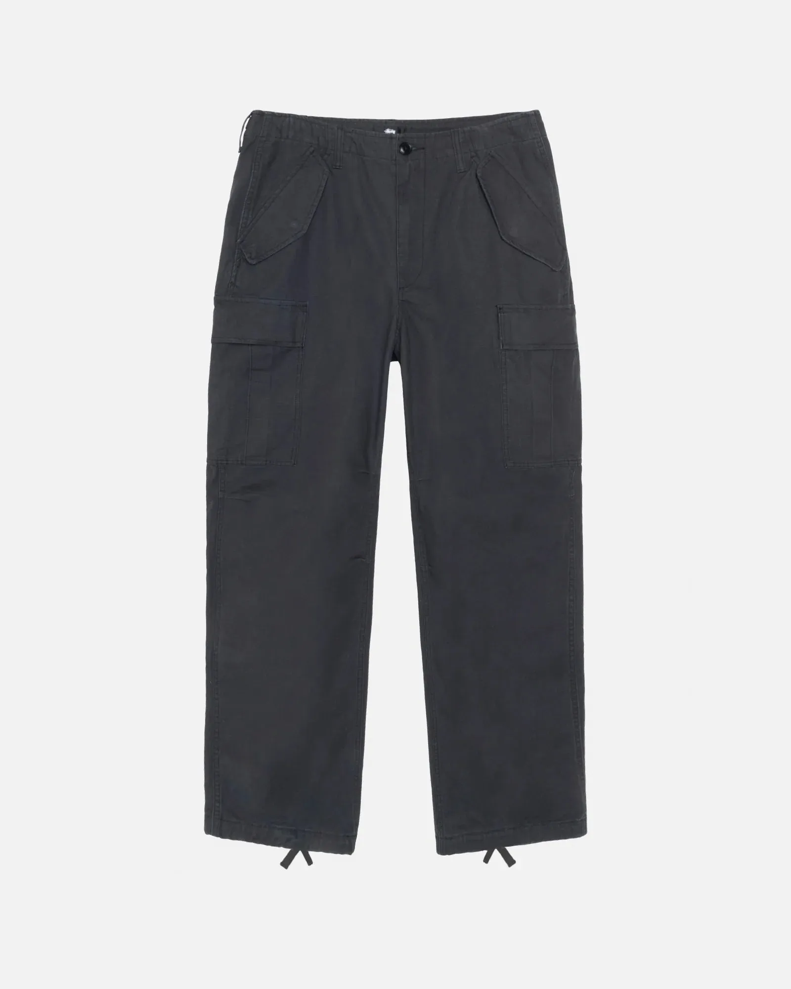 Military Cargo Pants Ripstop - Black
