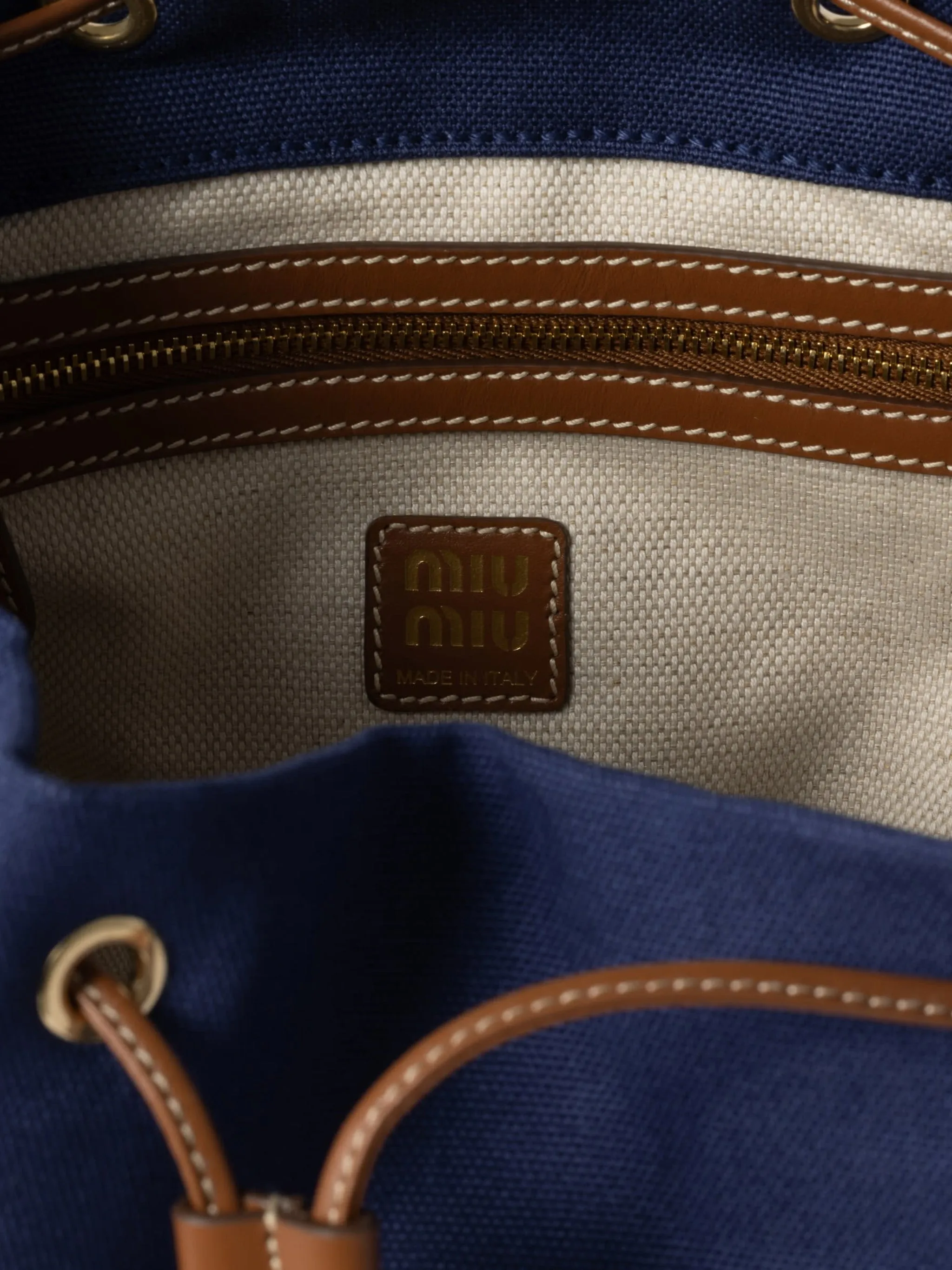 MIU MIU - Women Canvas Backpack