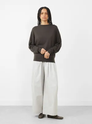 N418 Luxa Knit Jumper Mud