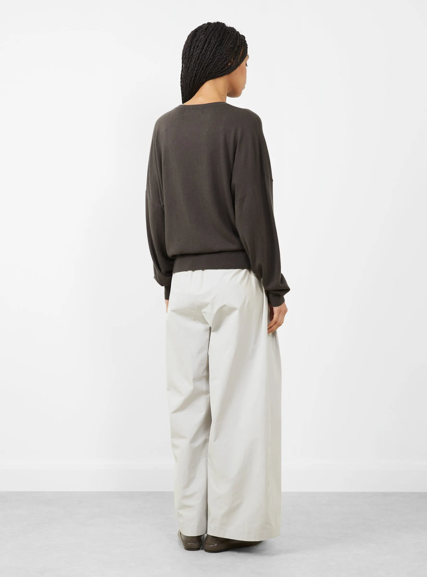 N418 Luxa Knit Jumper Mud