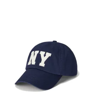 NY PATCH TWILL BALL CAP NEWPORT NAVY