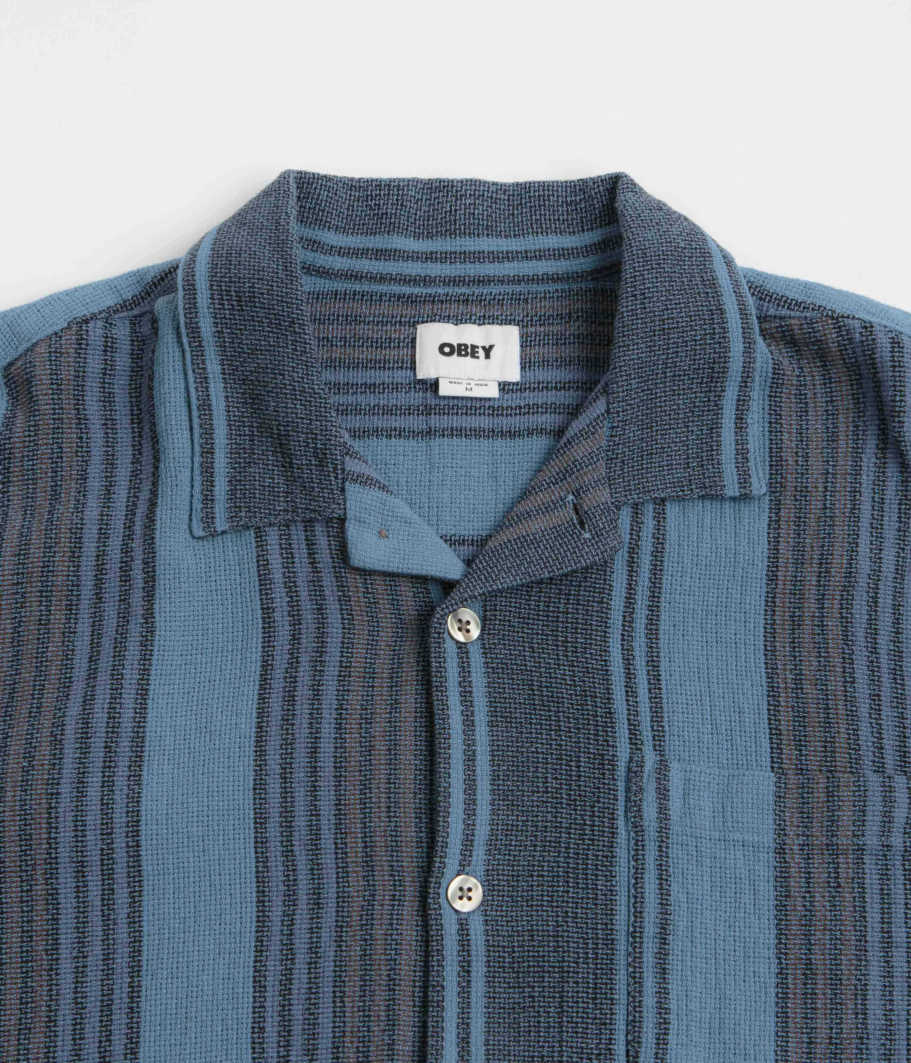Obey Frazer Short Sleeve Shirt - Black Multi